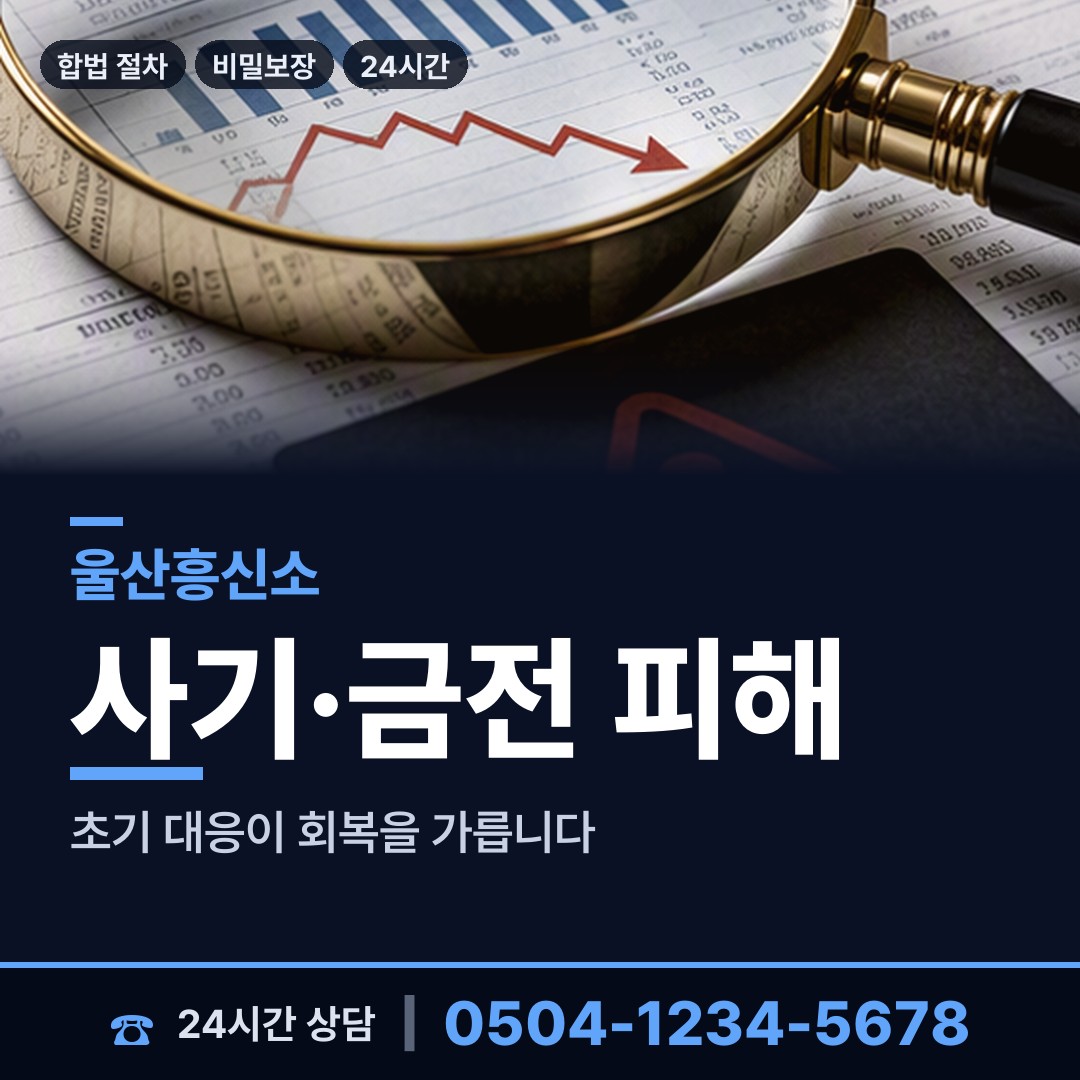 울산 신정5동 재산추적 상담 안내